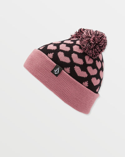 Volcom Kids' Stone Pom Beanie Black