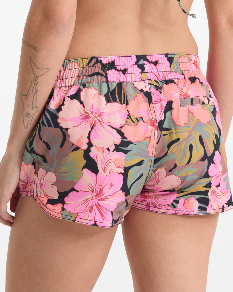 Volcom Women's Island Time Boardshorts Multi