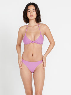 Simply Seamless Triangle Bikini Top - Iris Purple