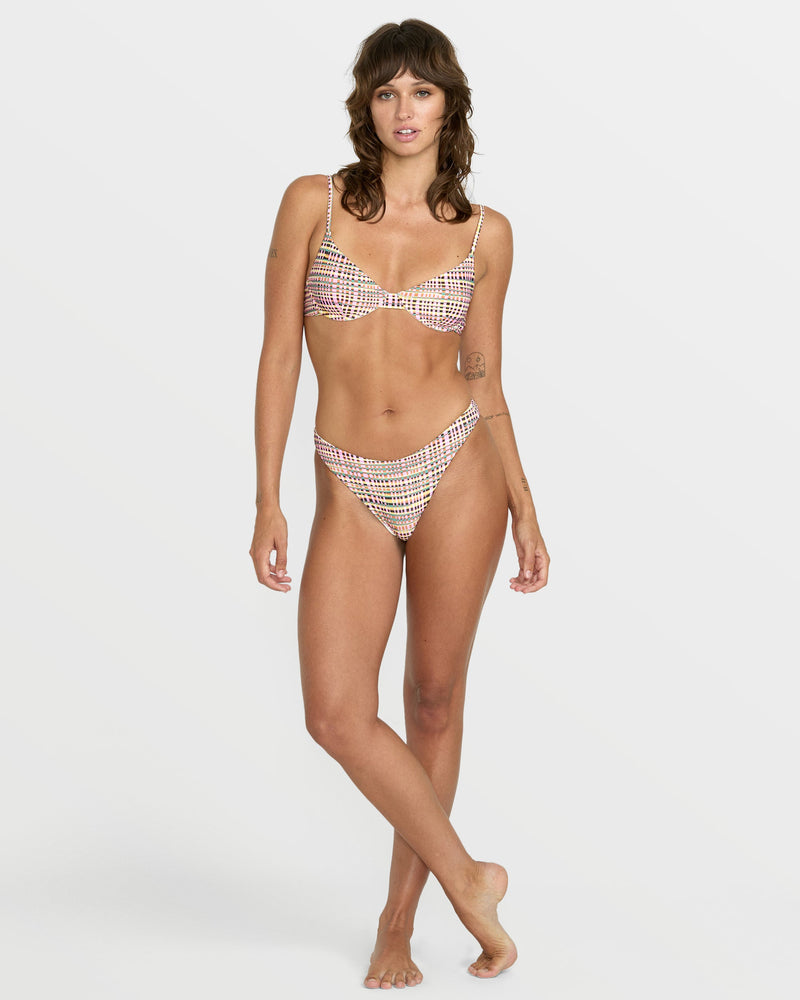 Volcom Women's Crossed Path Underwire Bikini Top Multi