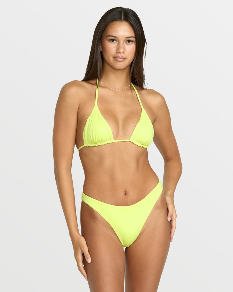 Volcom Women's Simply Seamless Tiny Bikini Bottom Island Green