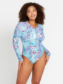 Semi Tropic Surf Suit - Washed Blue