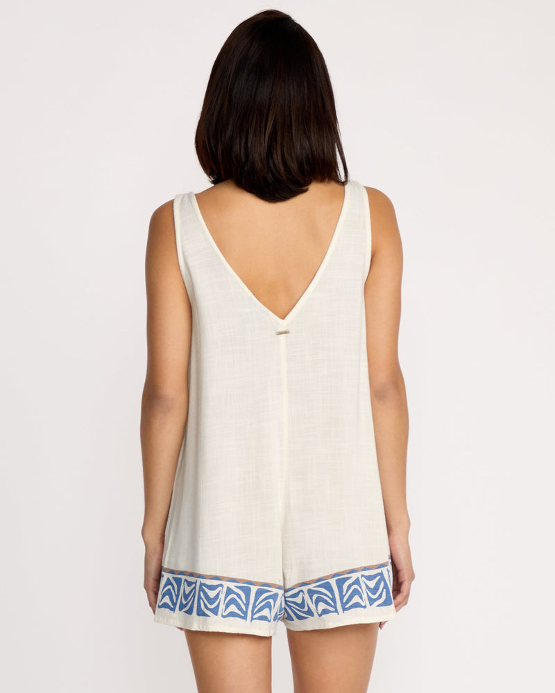 Volcom Women's Featured Artist Emma Rushton Romper 
