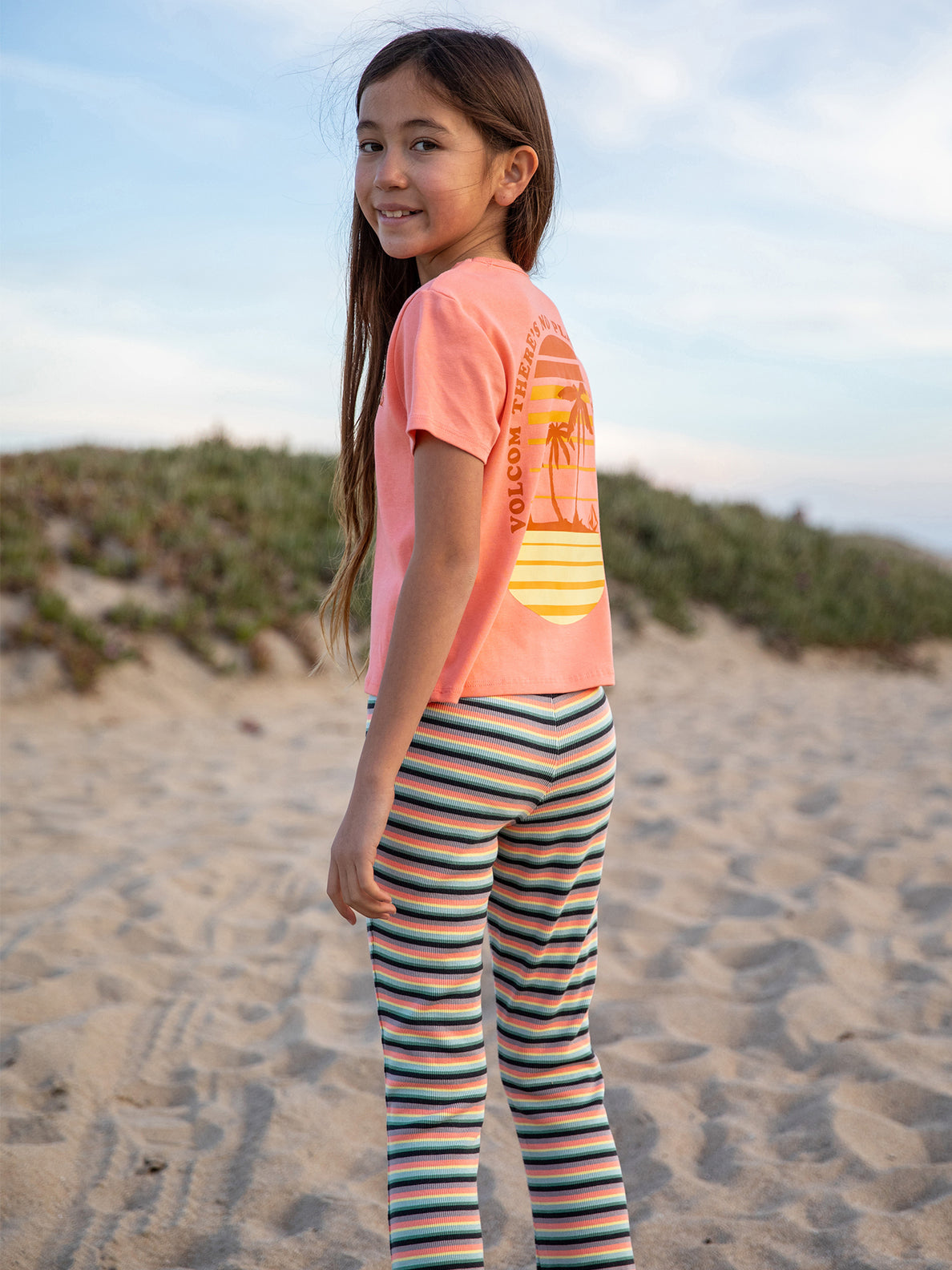 Girls Lived in Lounge Knit Pants - Reef Pink
