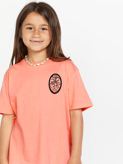 Girls Truly Stoked Bf Tee - Reef Pink