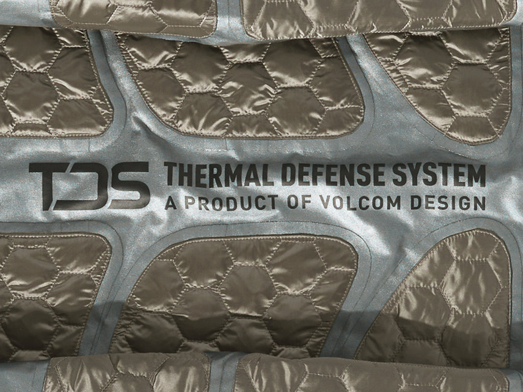 Thermal defense system product with Volcom Design branding