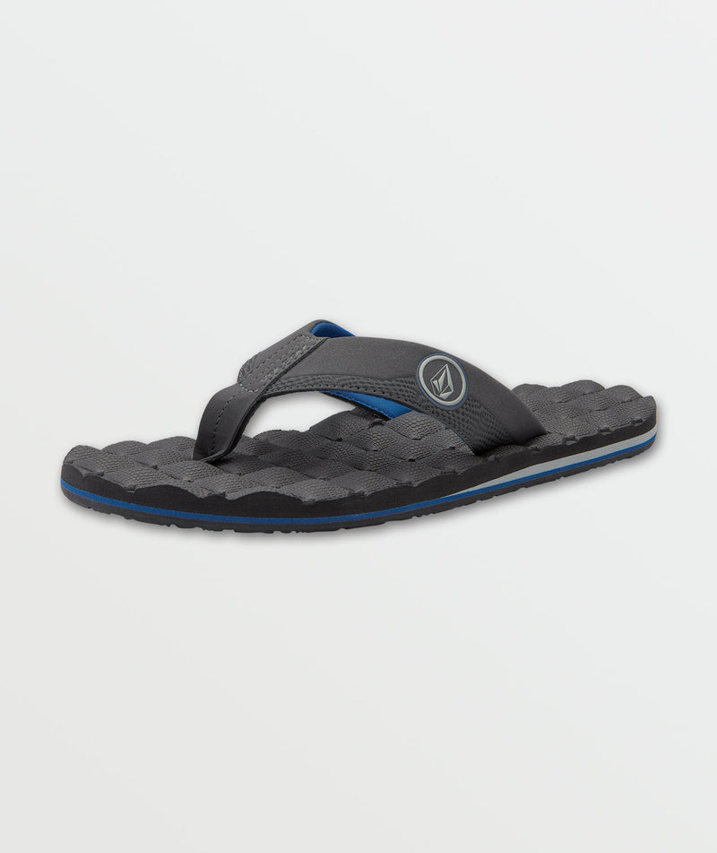 Volcom Men's Recliner Sandals Bluecomb