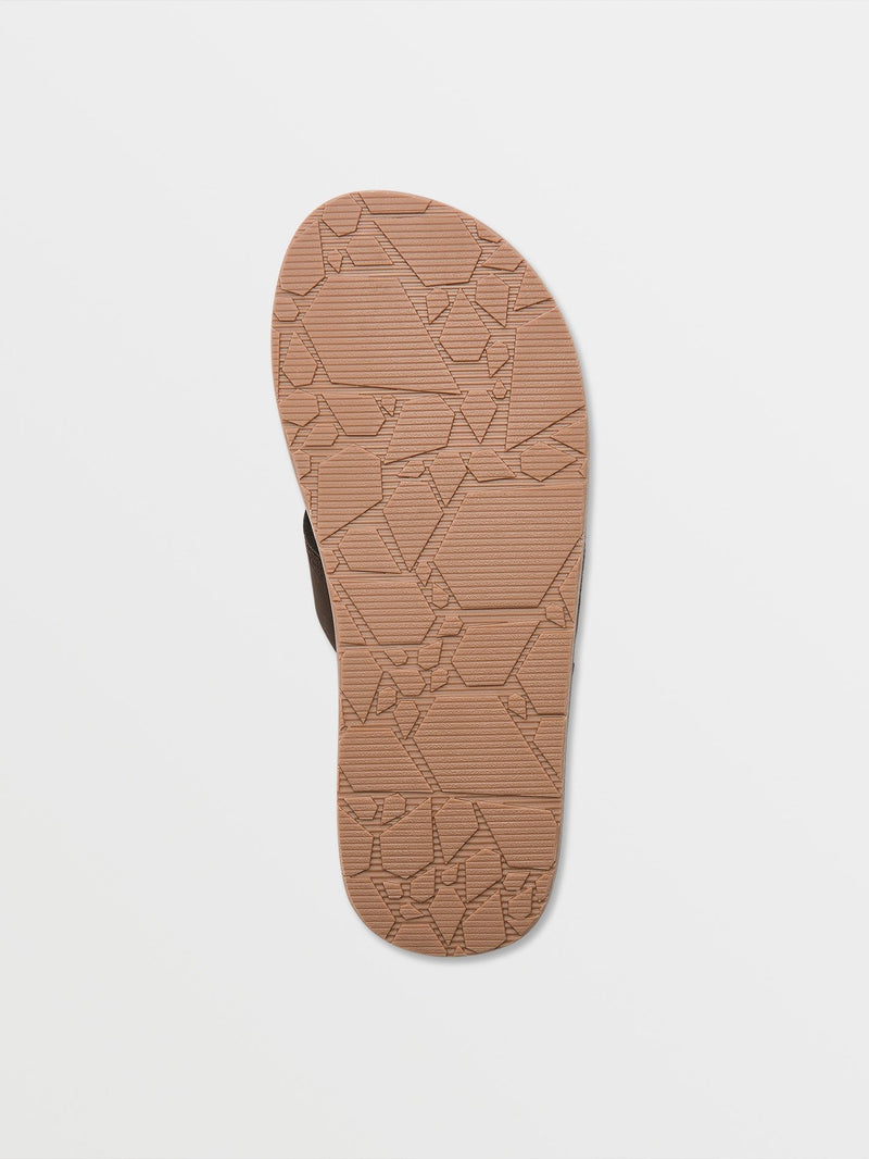 Volcom Men's Recliner Sandals Brown
