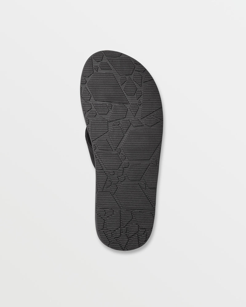 Volcom Men's Recliner Sandals Gray Combo