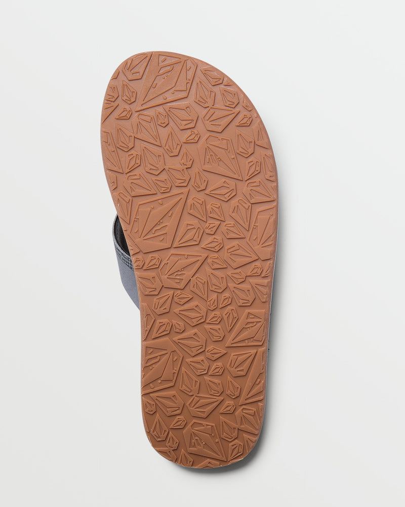 Volcom Men's Recliner Sandals Light Grey