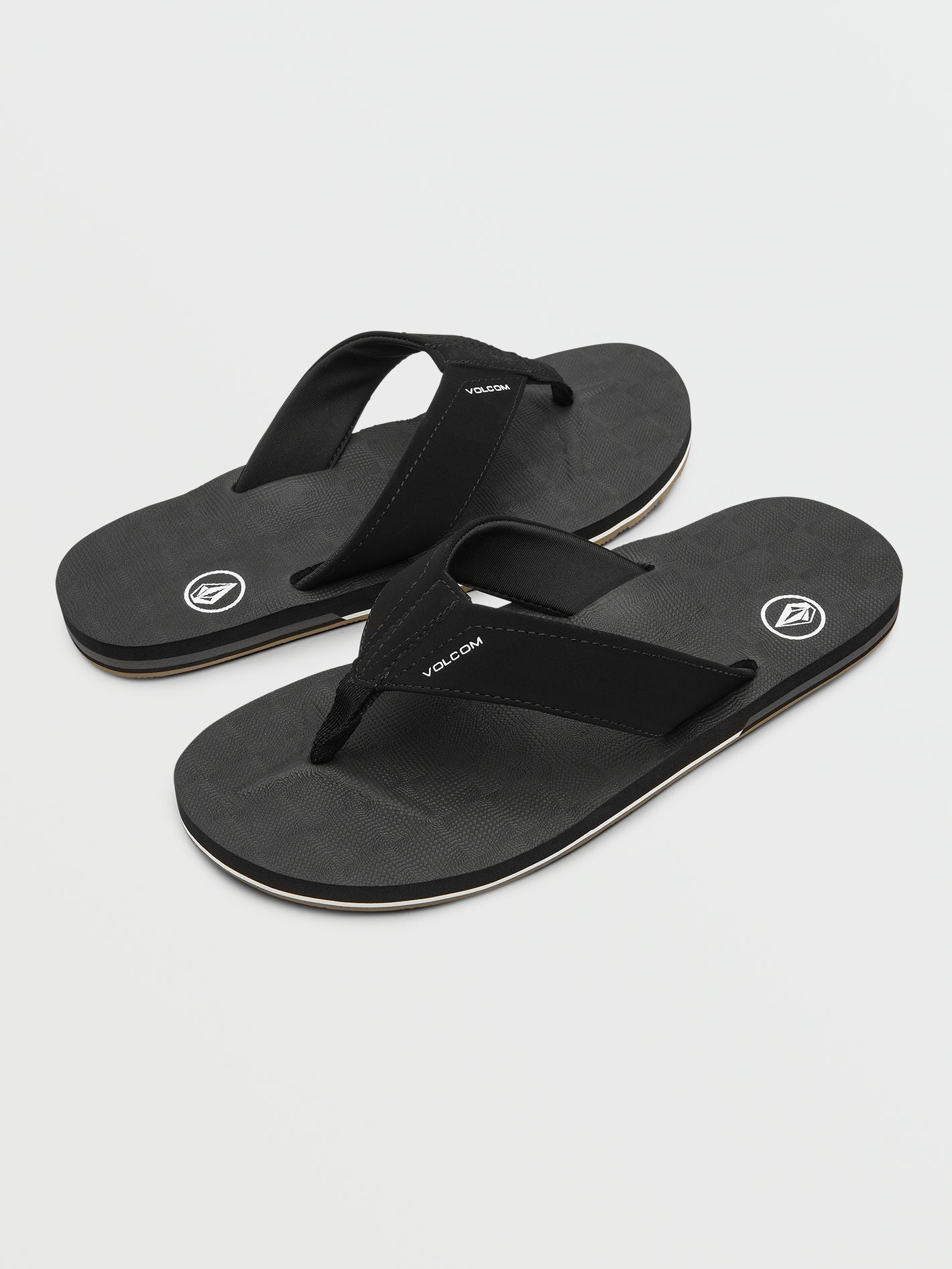 Men's Victor Sandals-Black-Volcom