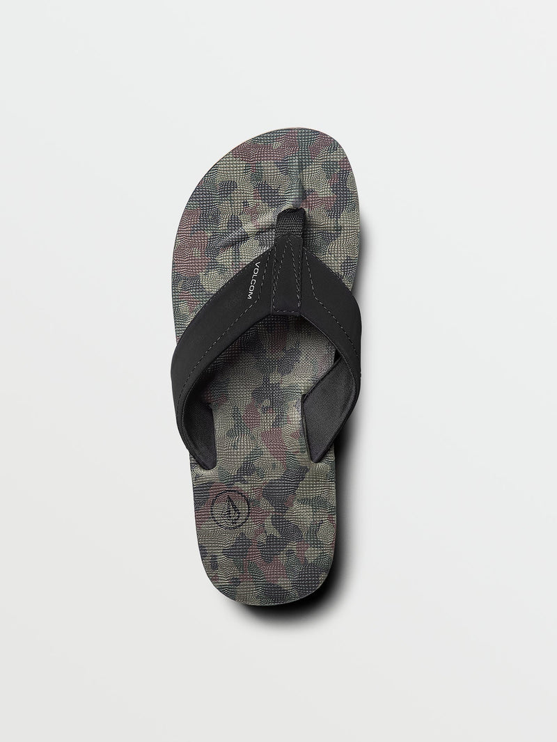 Volcom Men's Victor Sandals Dark Camo