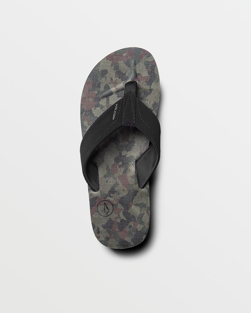 Volcom Men's Victor Sandals Dark Camo