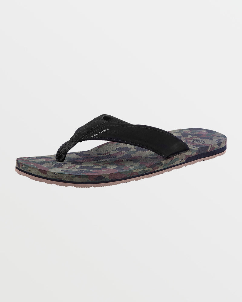 Volcom Men's Victor Sandals Dark Camo
