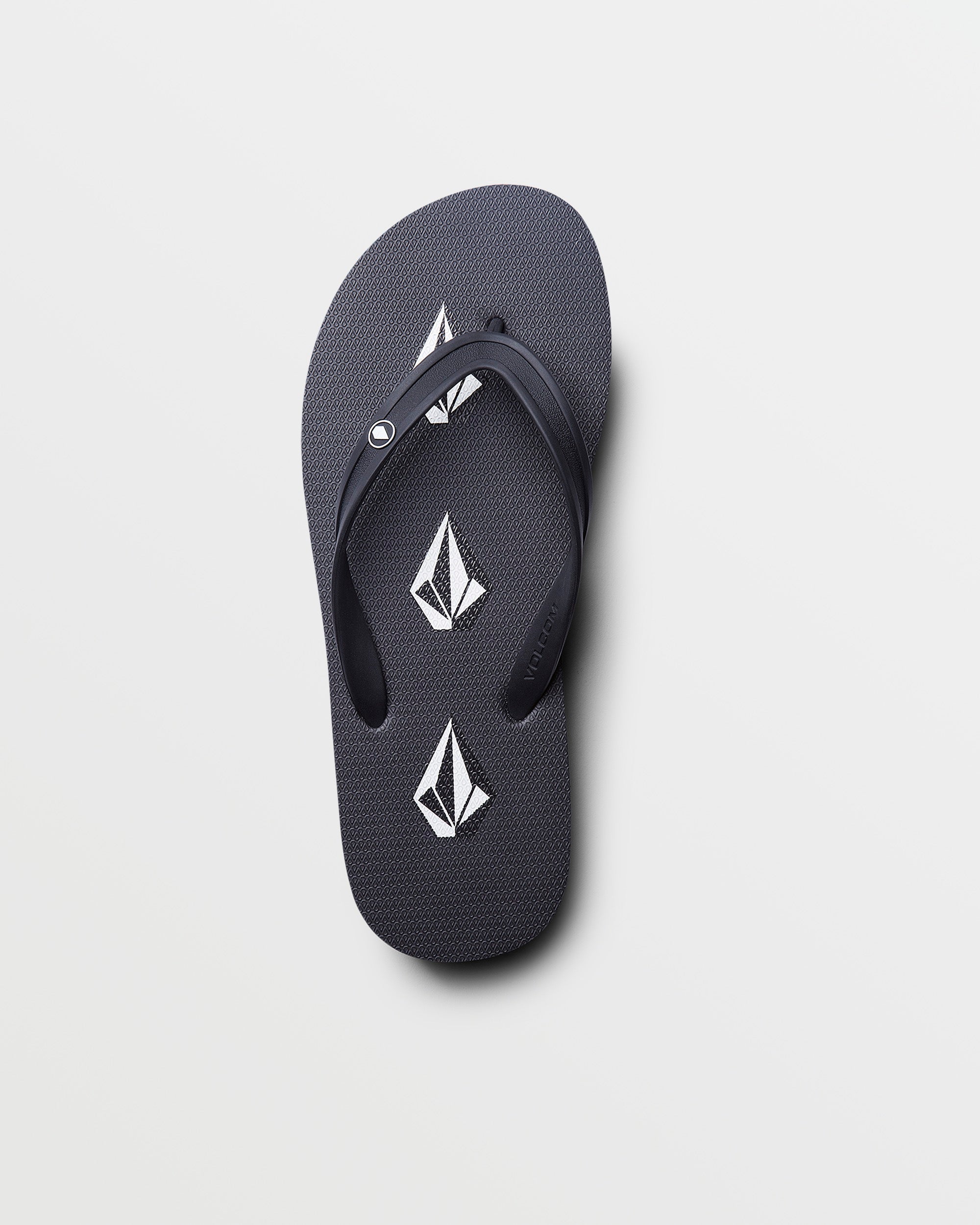 Shop Volcom Rocker 2 Solid Thongs In Dark Camo - Fast Shipping & Easy