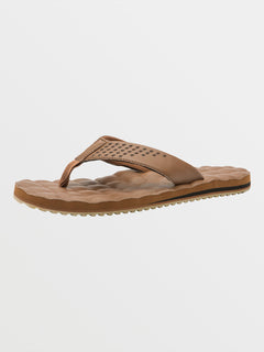 Recliner Leather Sandals - Brown
