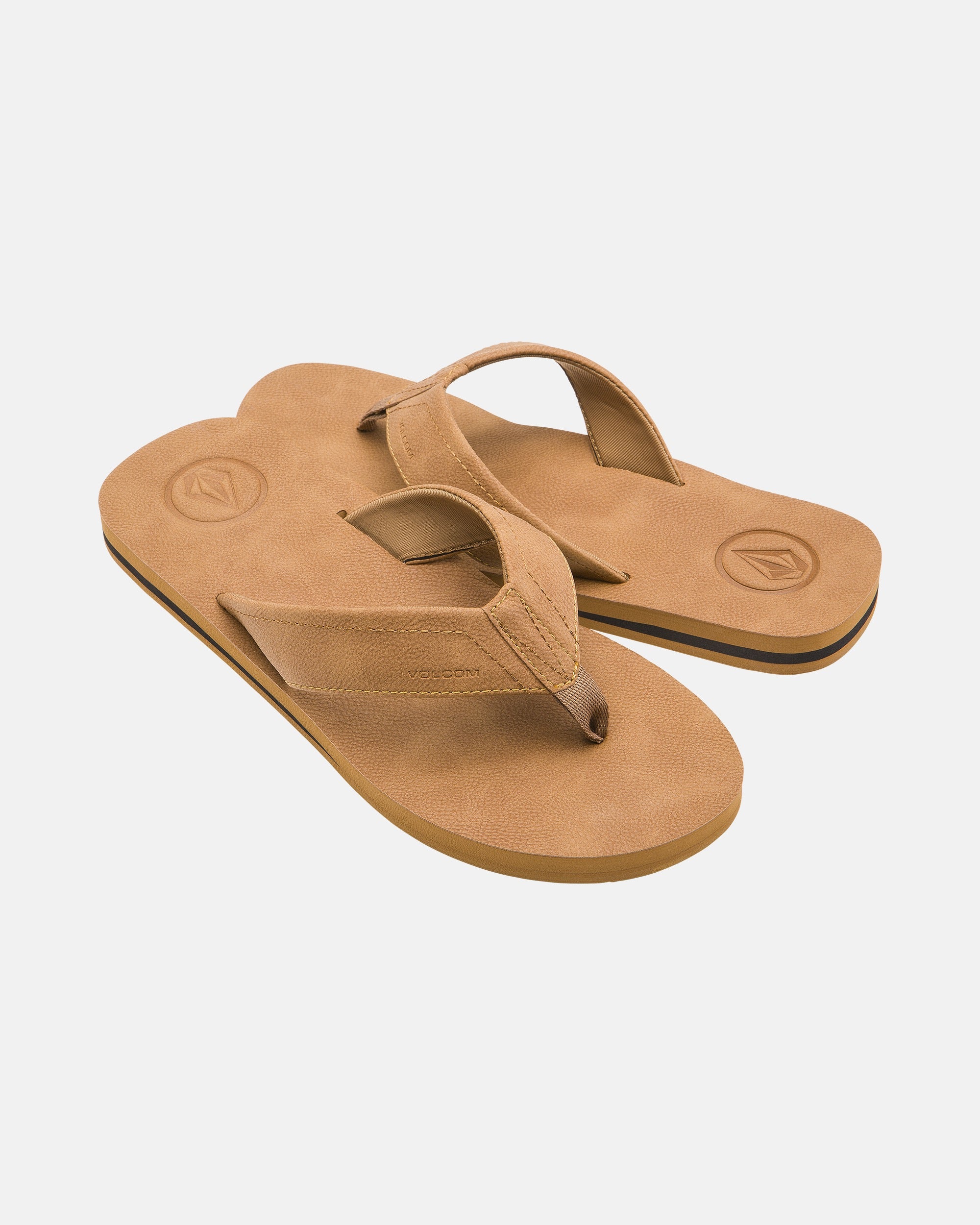 【Ameri VINTAGE】CROOKED HOLE SANDAL Men's Victor Sandals LX Sandals - Volcom