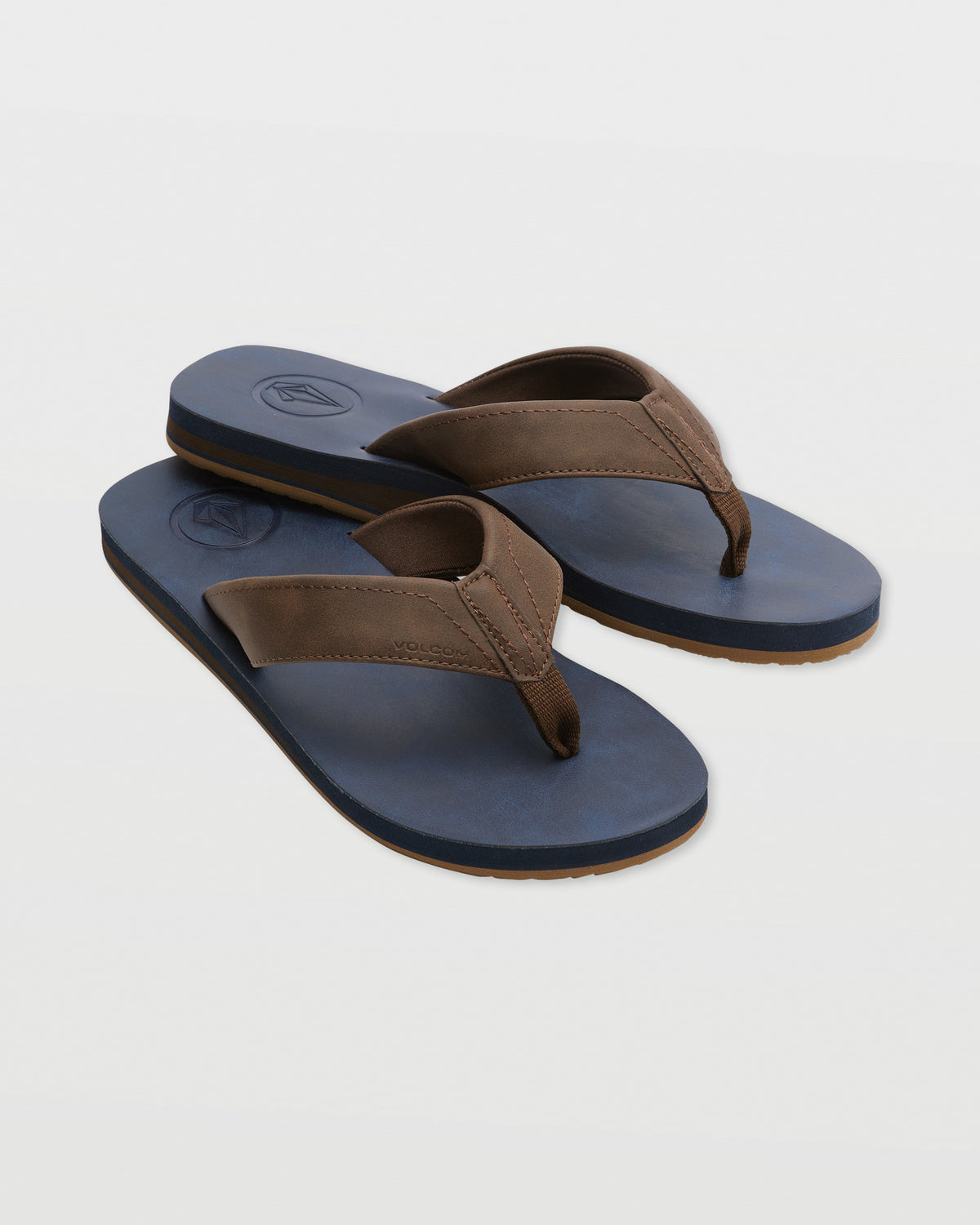 Men\'s Navy and Brown Sandals Men main image 4