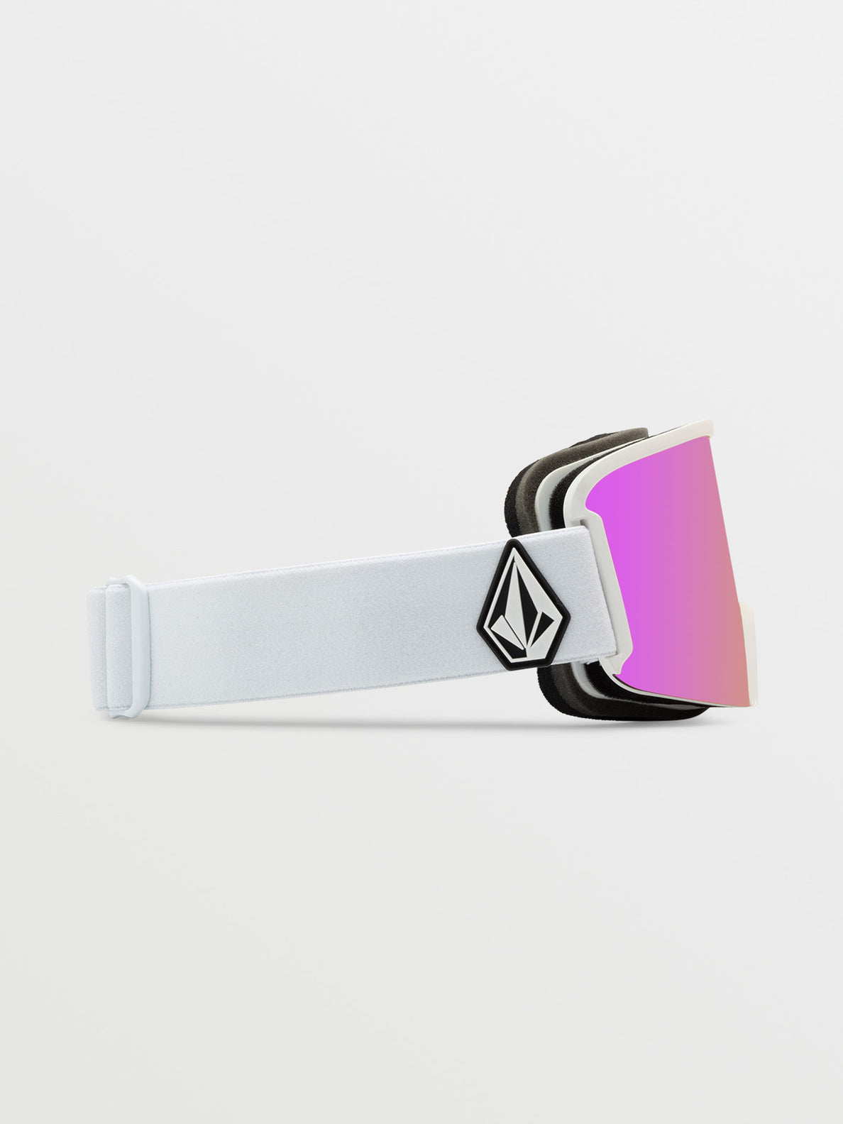 Garden Goggle - Matte White / Pink Chrome+BL