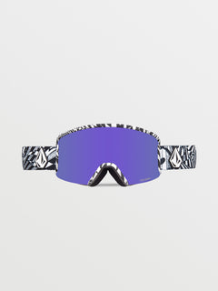 Garden Goggle - Op Art / Purple Chrome+BL
