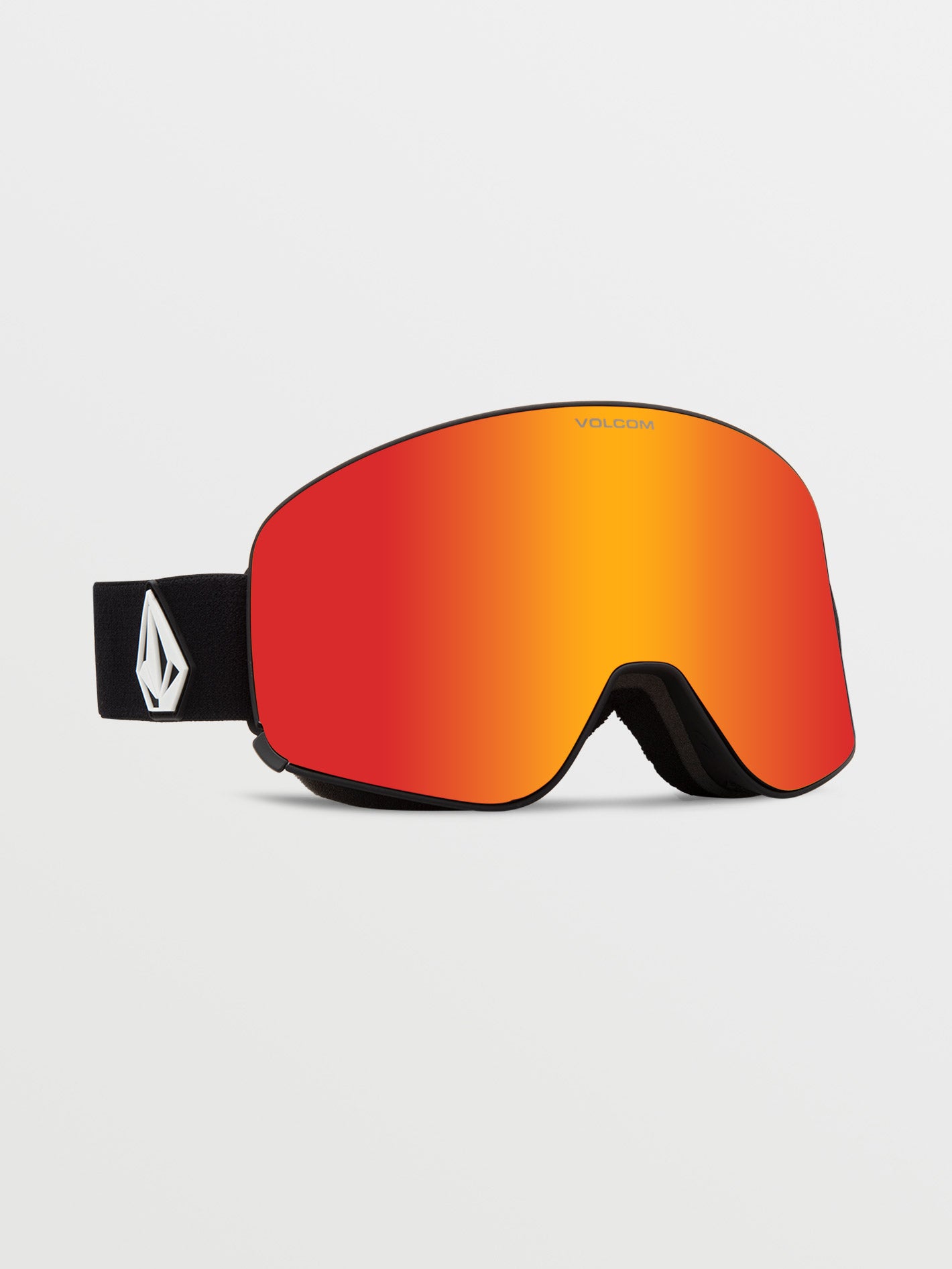 Volcom Odyssey Goggles - Matte Black/Red Chrome+Yellow