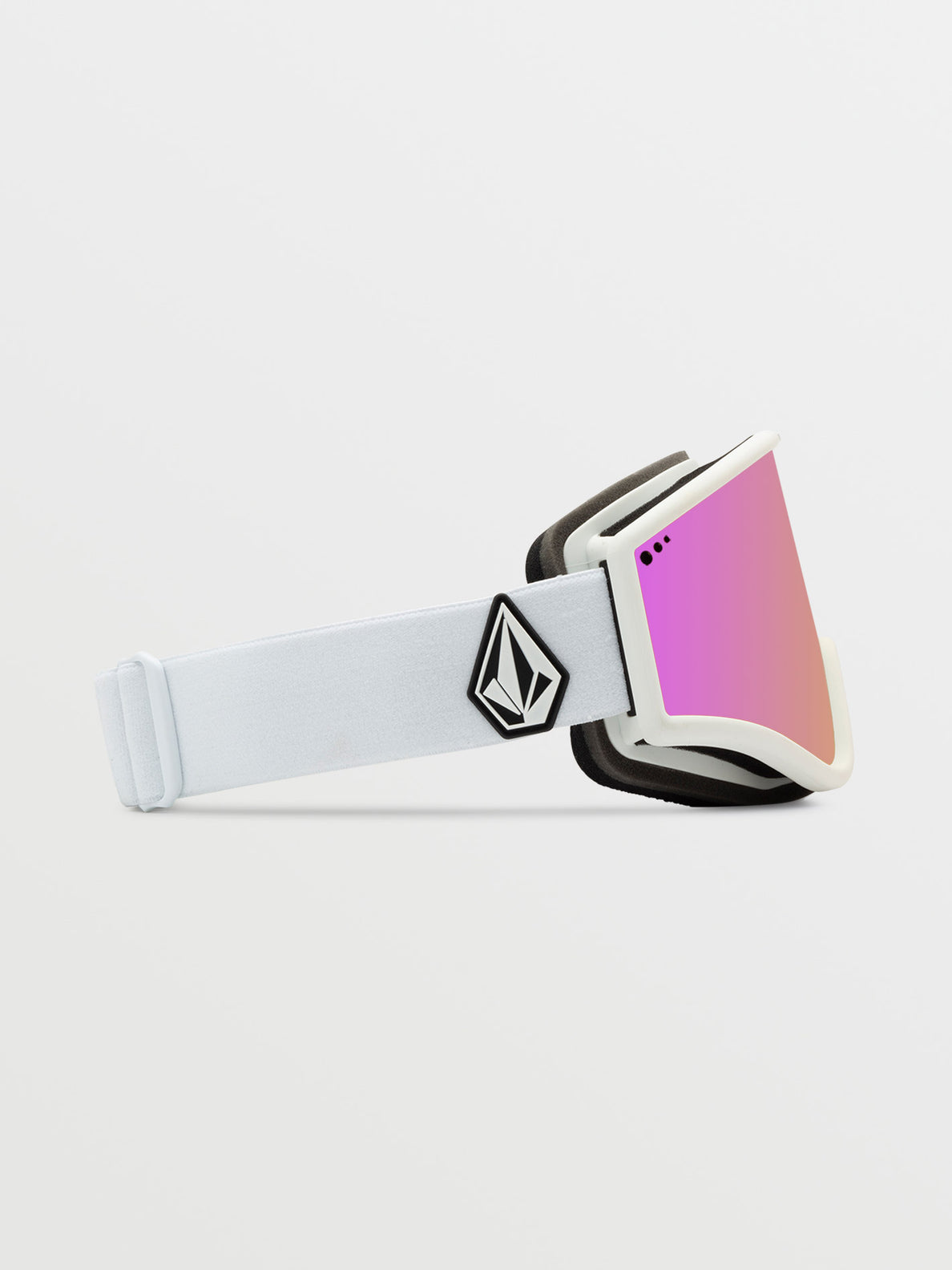 Yae Goggle - Matte White / Pink Chrome