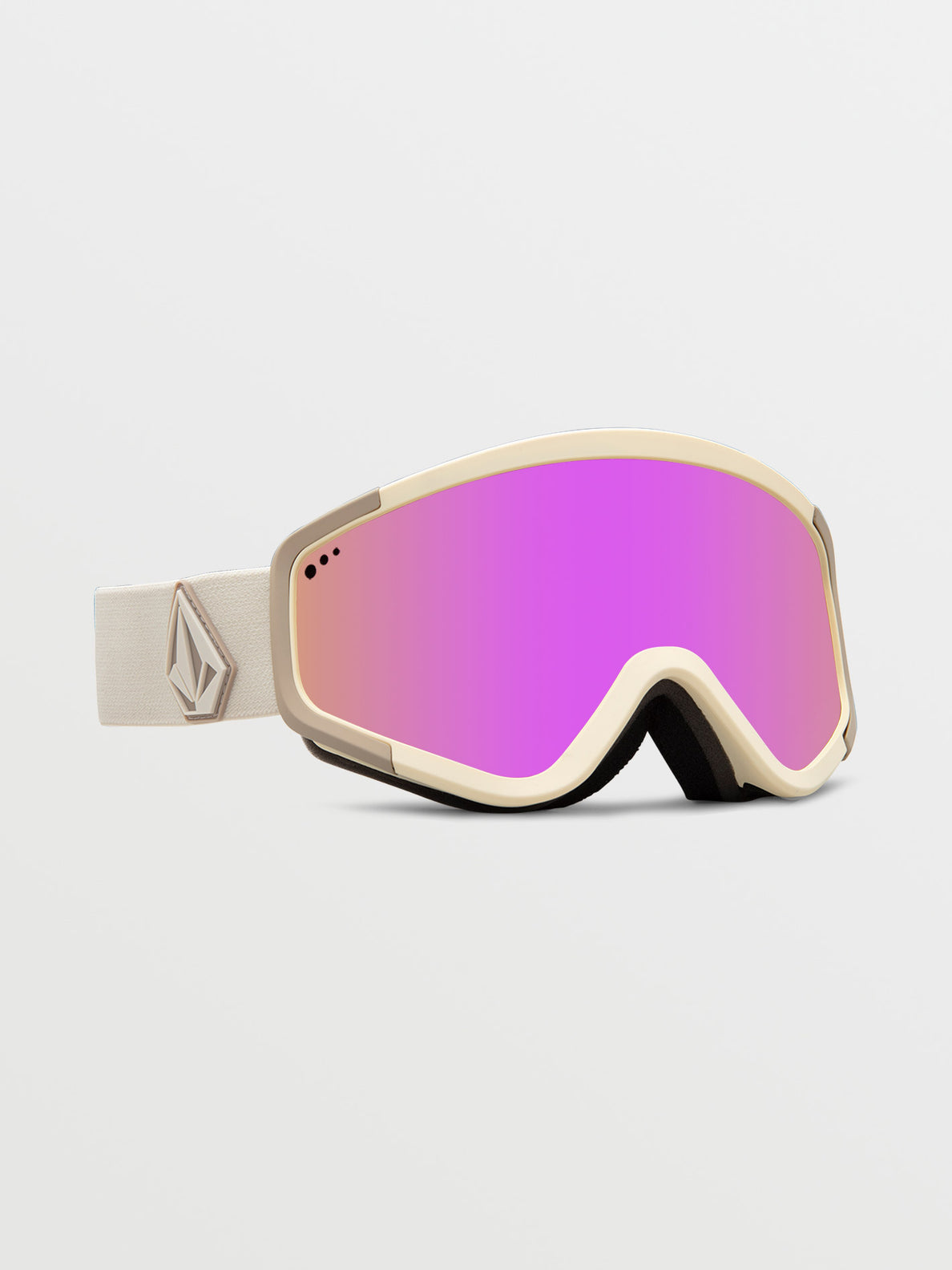 Attunga Goggle - Khakiest/Sand / Pink Chrome+BL