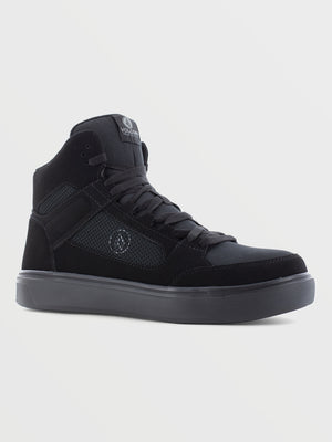 Volcom Workwear Evolve High Top Shoes - Black