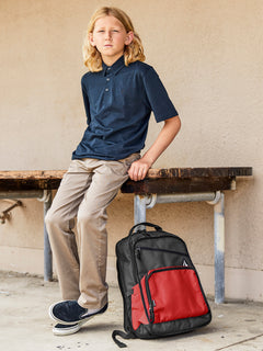 Youth Hardbound Backpack - Red