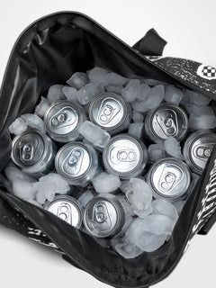 Out There Cooler Cans - Black White