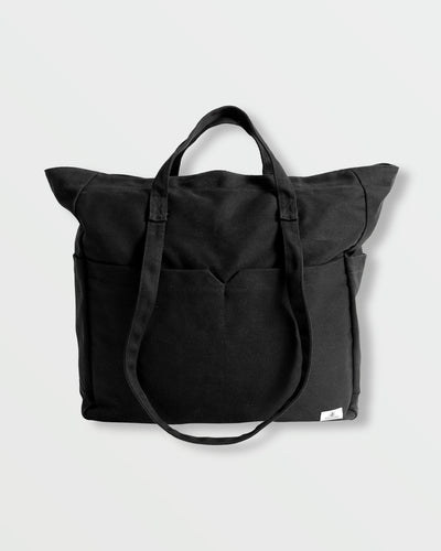 Volcom Schoolyard Canvas Tote New Black