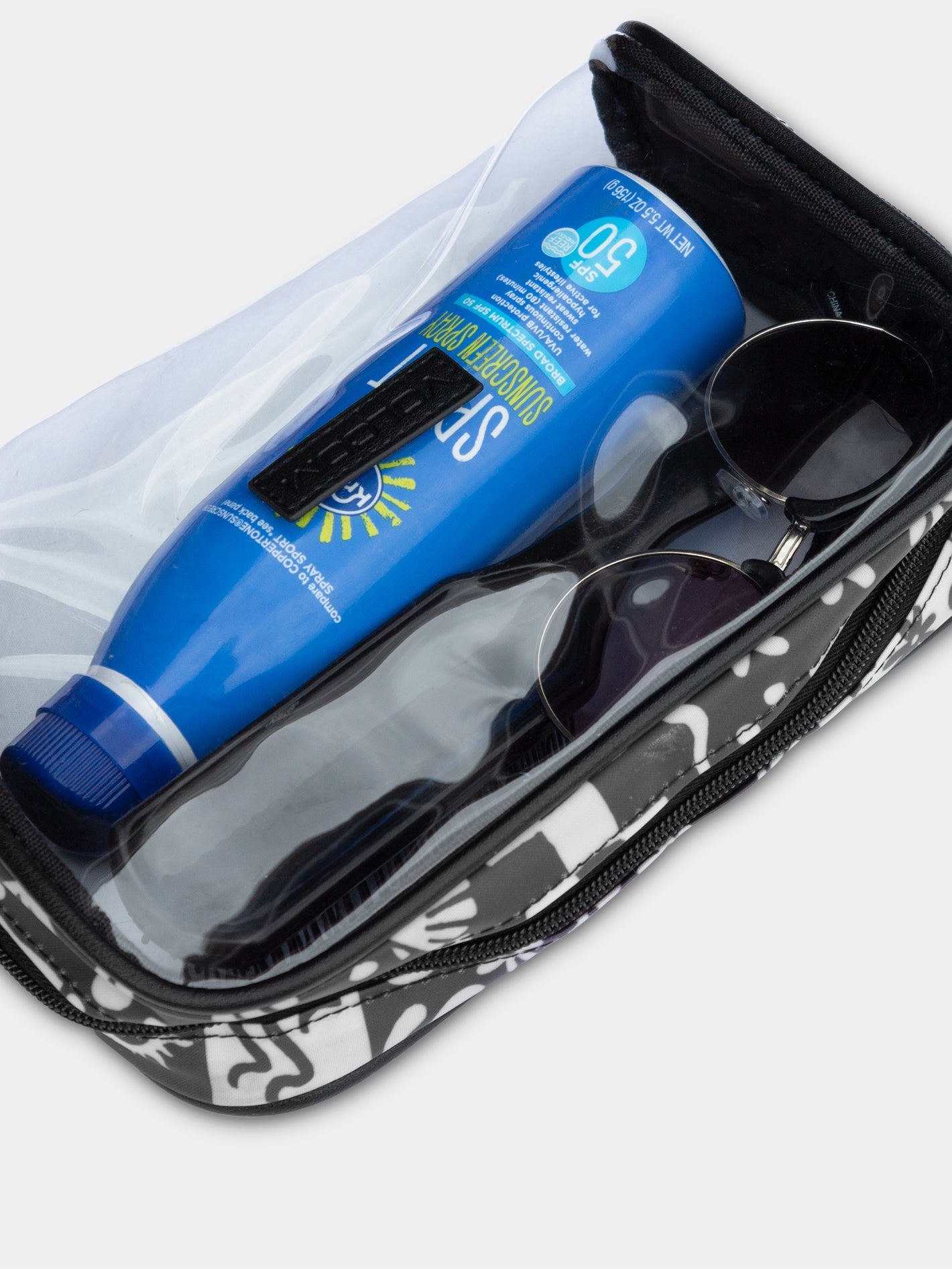 Clearly Sunscreen Pouch - Black