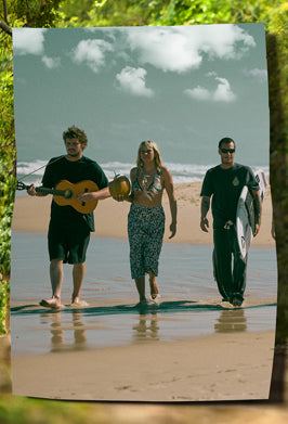 Group of people on a beach