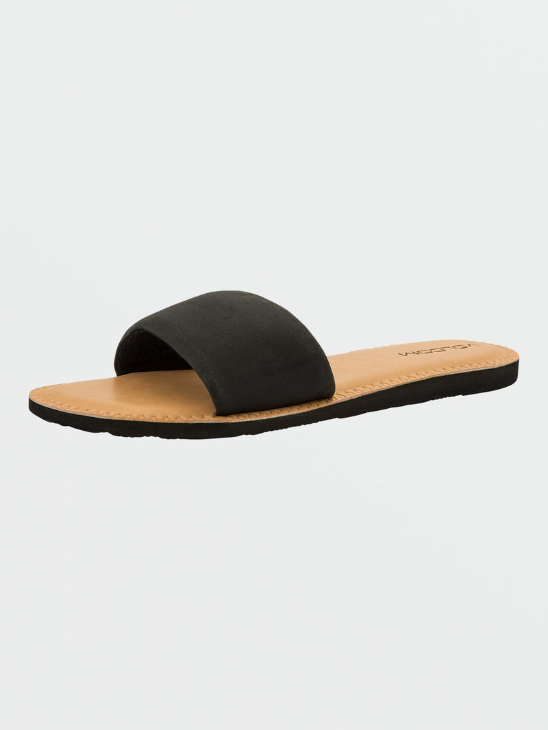 Volcom Women's Simple Slides Black