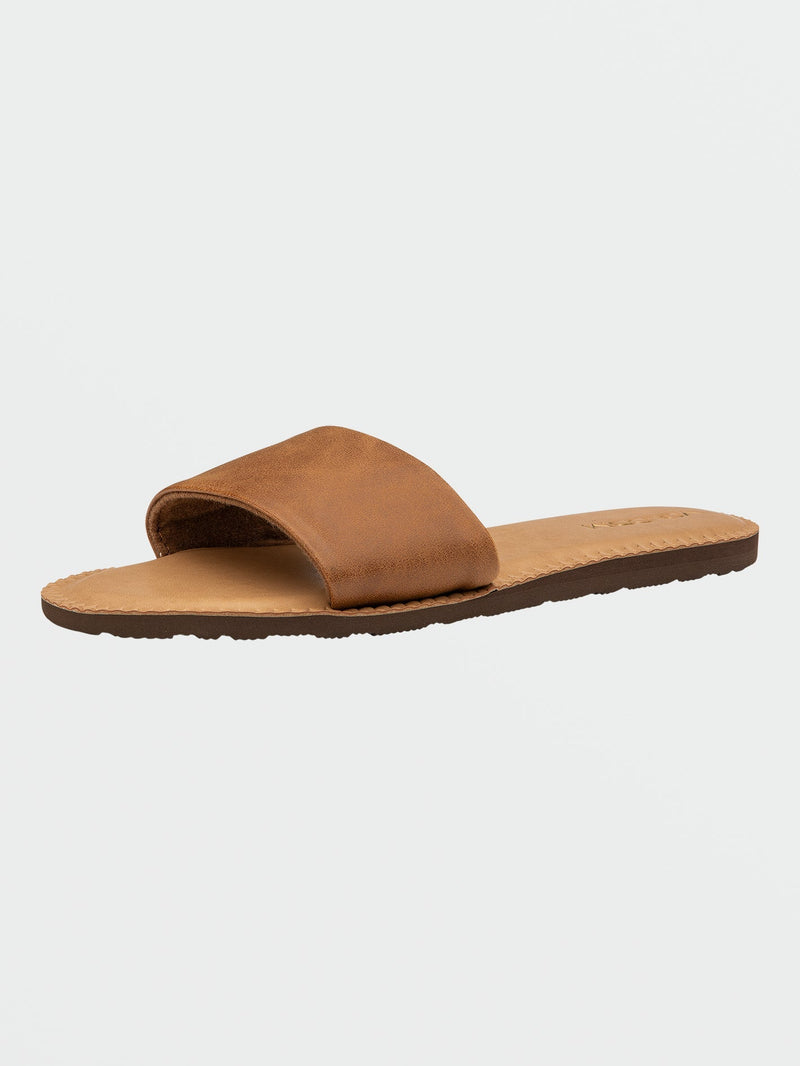 Volcom Women's Simple Slides Tan