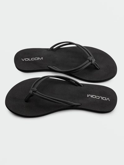 Volcom Women's Forever and Ever II Sandals Black Out