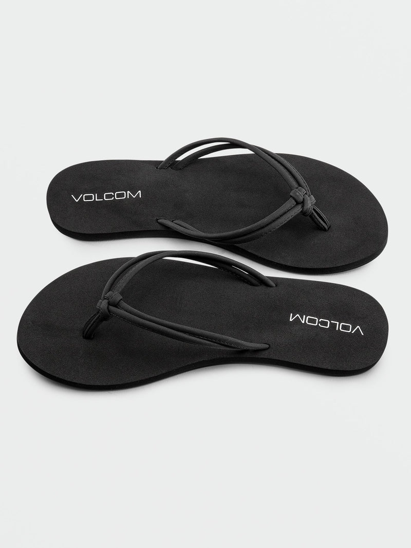 Volcom Women's Forever and Ever II Sandals Black Out
