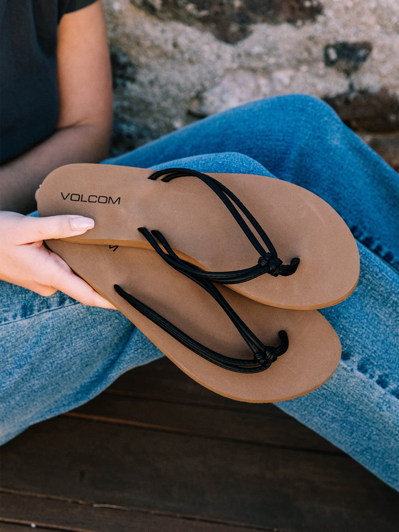 Volcom Women's Forever and Ever II Sandals Black