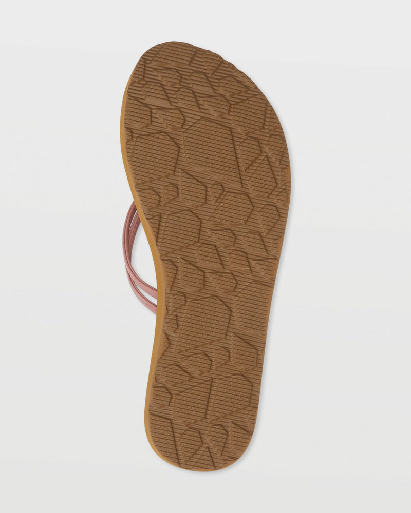 Volcom Women's Forever and Ever II Sandals Pale Mauve