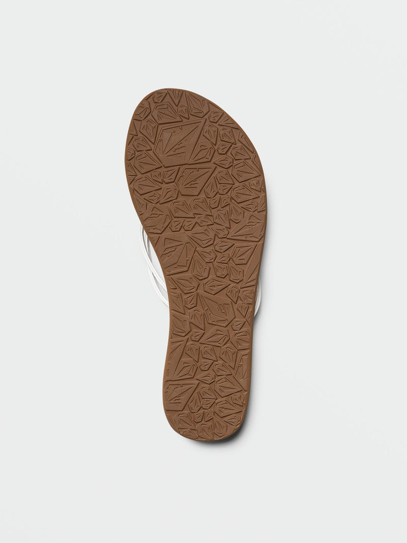 Volcom Women's Forever and Ever II Sandals White