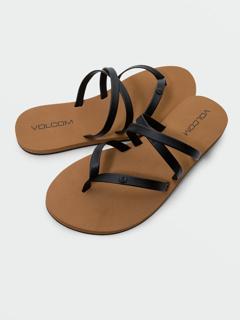 Volcom Women's Easy Breezy II Sandals Black