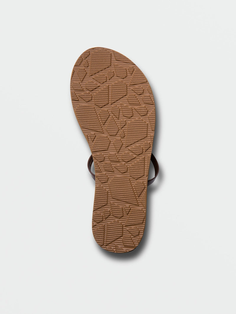 Volcom Women's Easy Breezy II Sandals Brown