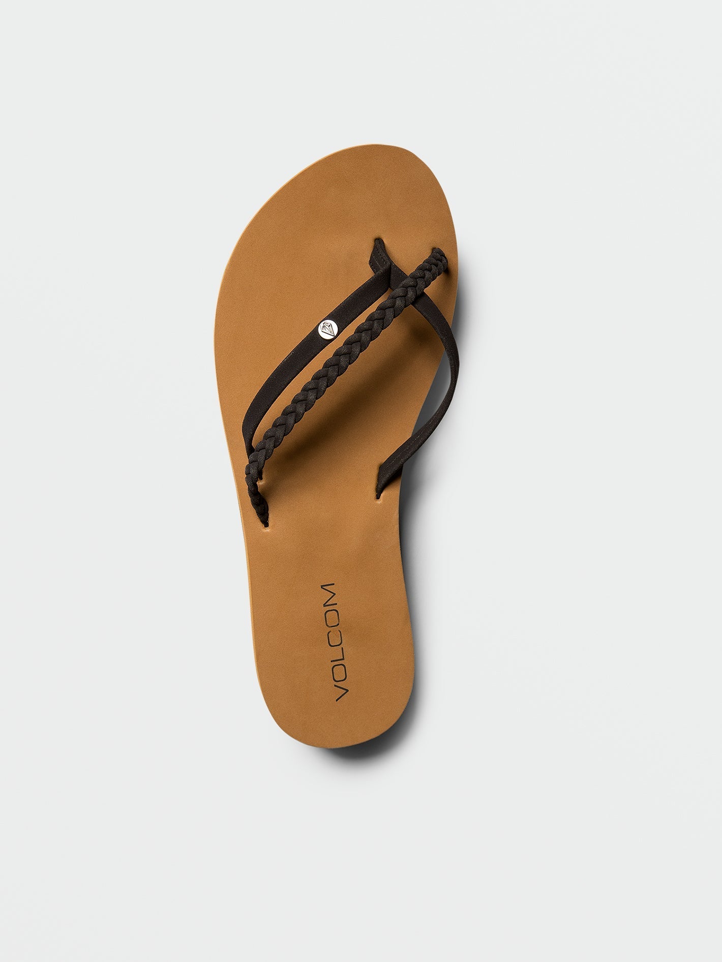 Volcom Thrills Sandalo Donna – Cinturini In Pelle Sintetica Intrecciata, Suola In Gomma, Collezione 2025