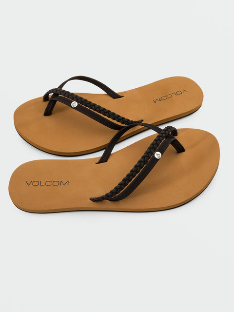 Volcom Women's Thrills II Sandals Black