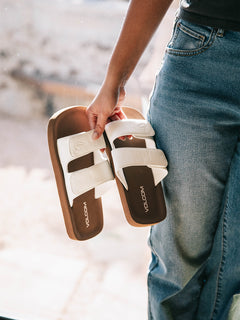 Volcom Squared Sandals - White