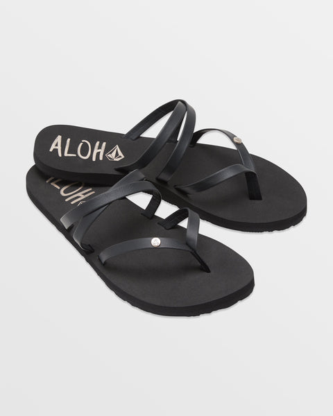 Women's Easy Breezy Ii Hawaii-Black Out-Volcom