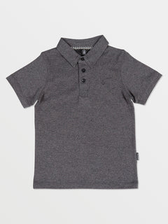 Little Boys Wowzer Polo Short Sleeve Shirt - Stealth