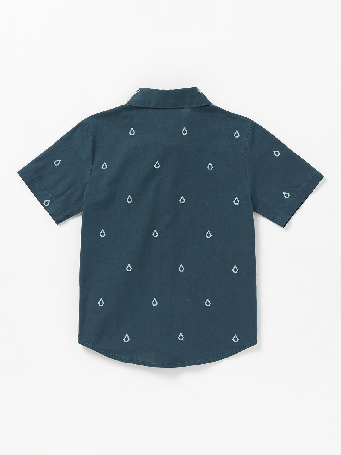 Little Boys Patterson Short Sleeve Woven Shirt - Faded Navy
