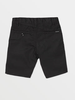 Little Boys Frickin Chino Shorts - Black