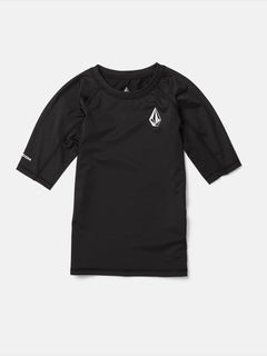 Little Boys Lido Short Sleeve Shirt - Black